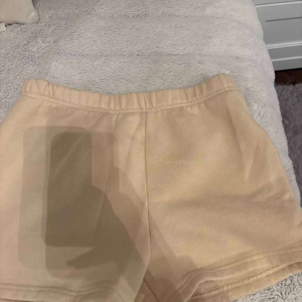 TNA Women's Cream Athletic Shorts